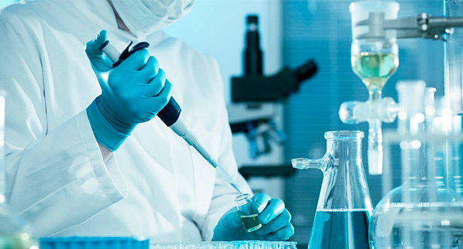 Balanza de laboratorio para industria química